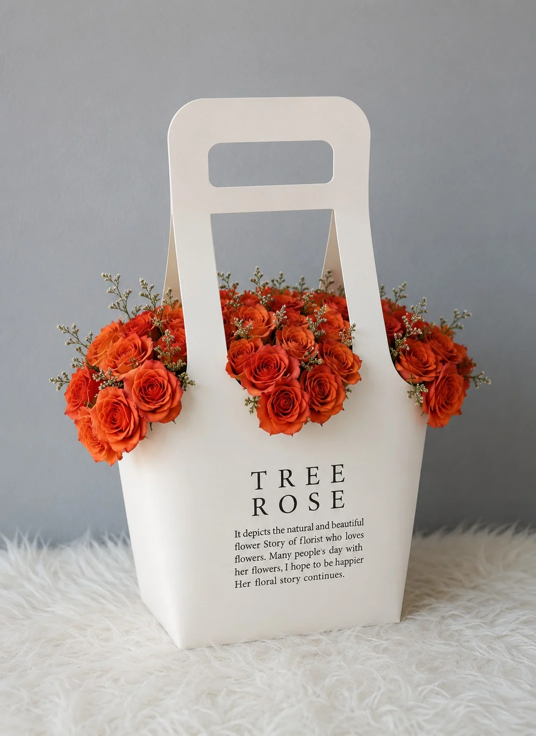 Orange Rose Bag