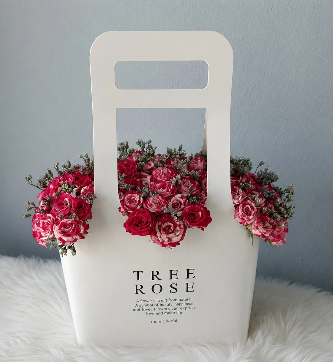 Pink & Red Rose Bag