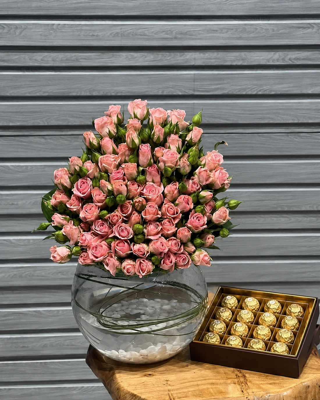 Fish Bowl Flowers & Chocolate